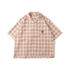 OMBRE CHECK OVER SHIRT [AZR-YNG-0001-016]