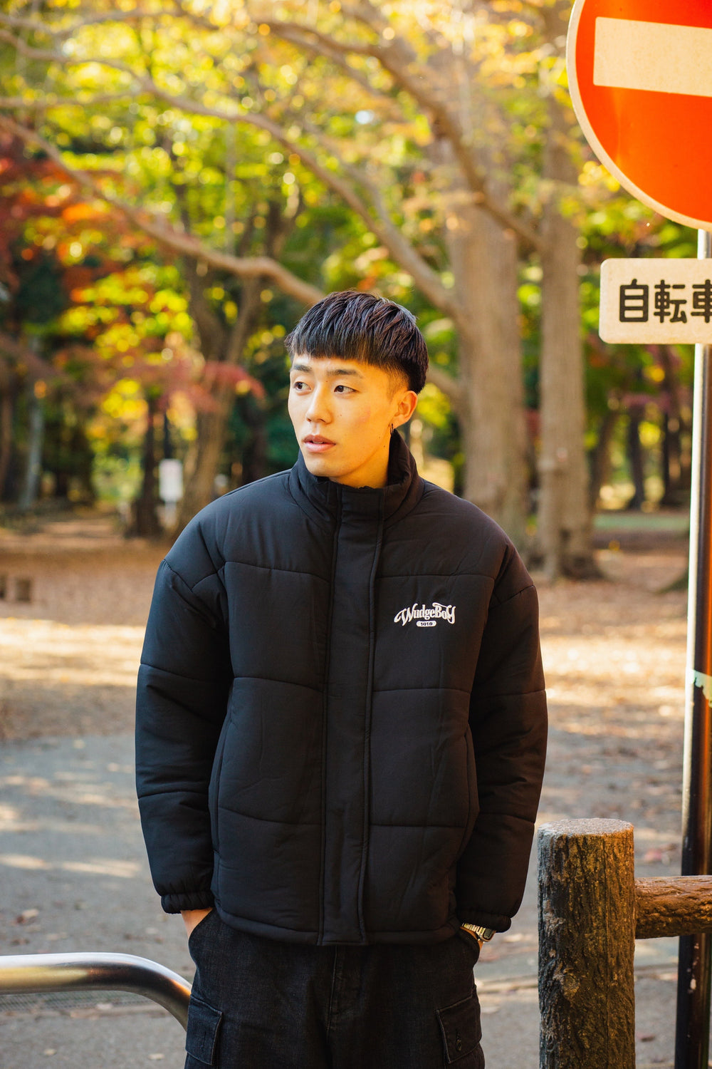 FAR CURVE ZIP OVERSIZED デニム ジャケット