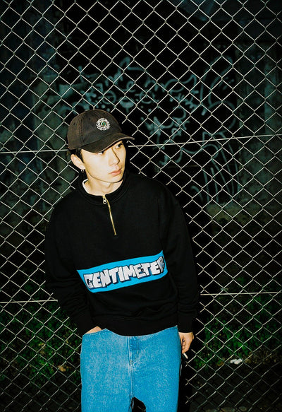 Centimeter Bomber Halfzip Sweat