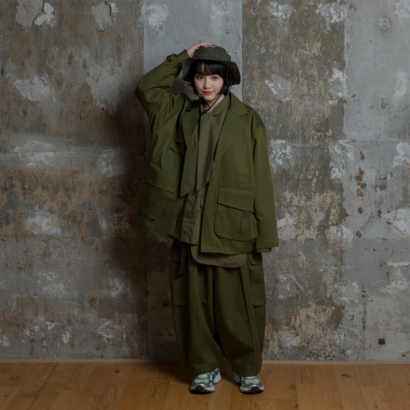 Military Louise jacket setup[AZR-bl-0001-07] – YZ