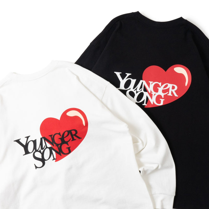 Heart logo Long tee – YZ