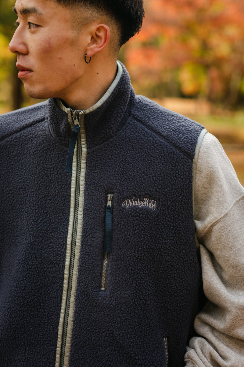 color scheme fleece vest – YZ