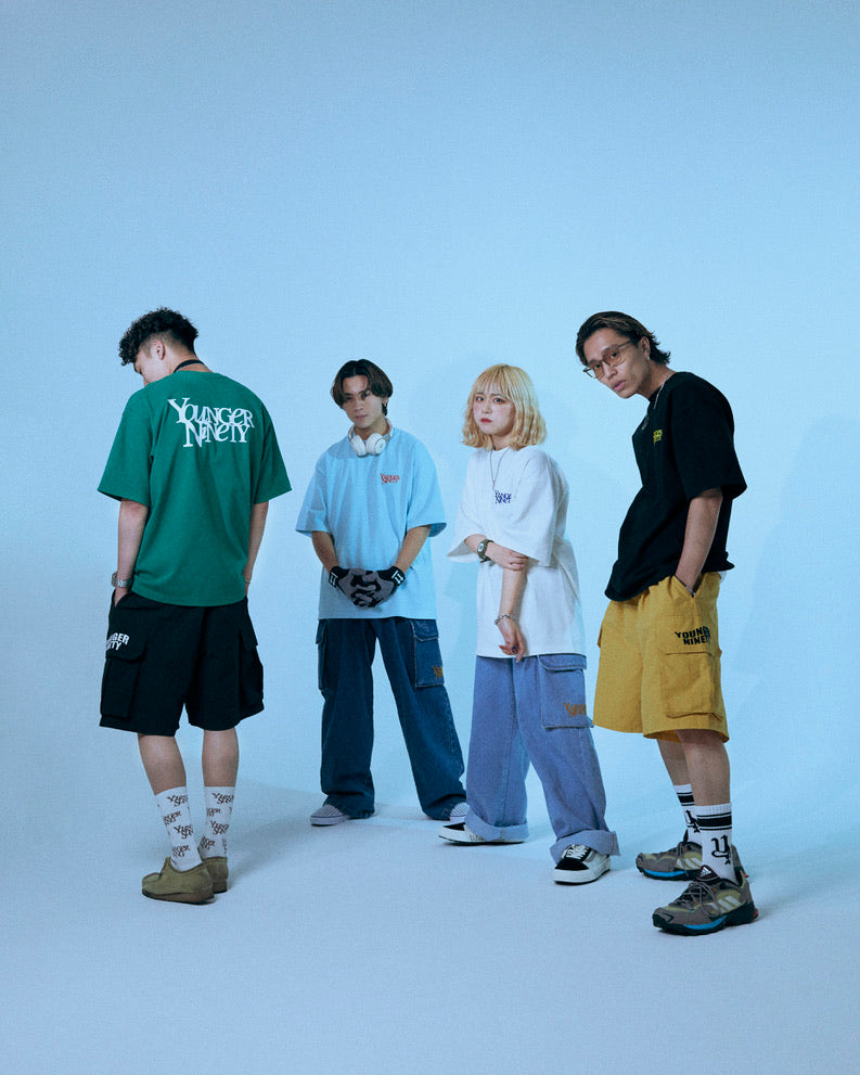 9090×younger song Half Cargo Pants
