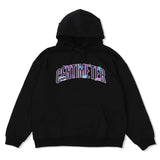 Messed arch logo hoodie