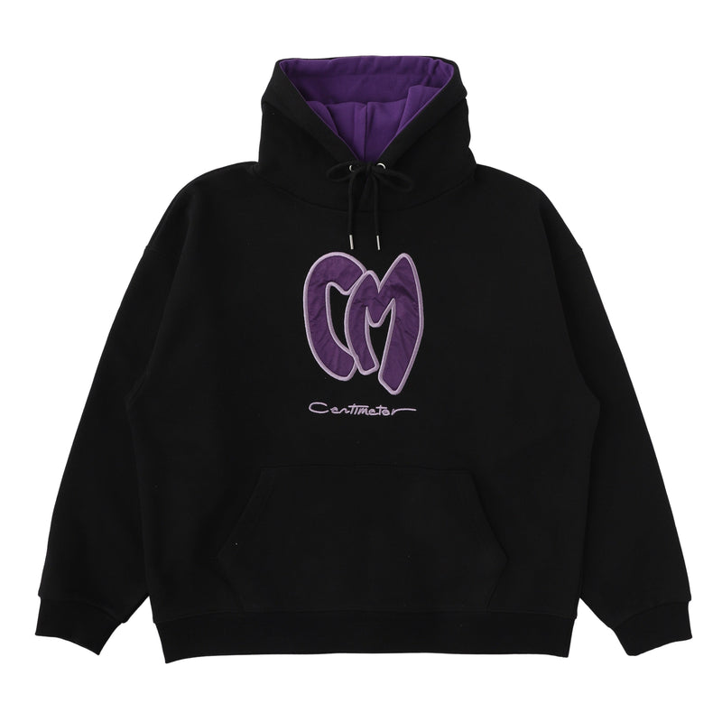 CM satin logo hoodie – YZ