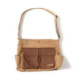 double pocket shoulder bag