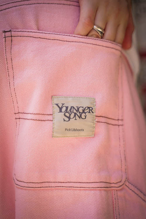 younger song  YS color painter pants