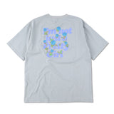 ADO x 9090 Pretty Girl Tee -Blue Rose-