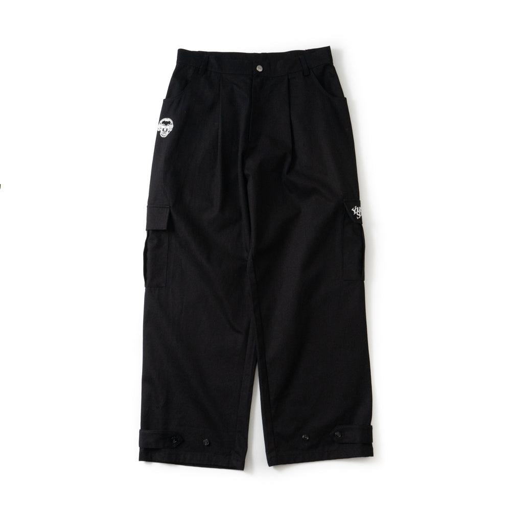 BlessU BU wrinkle crack baggy denim Lサイズ