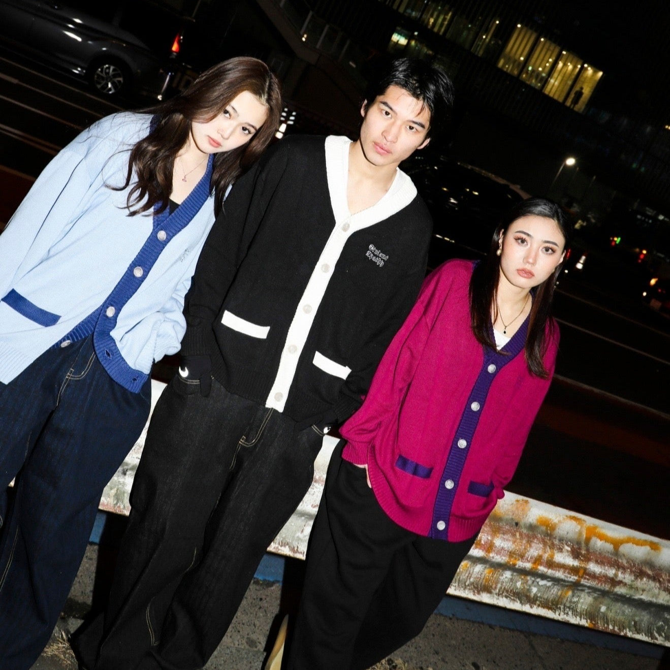 student apathy color scheme cardigan – YZ