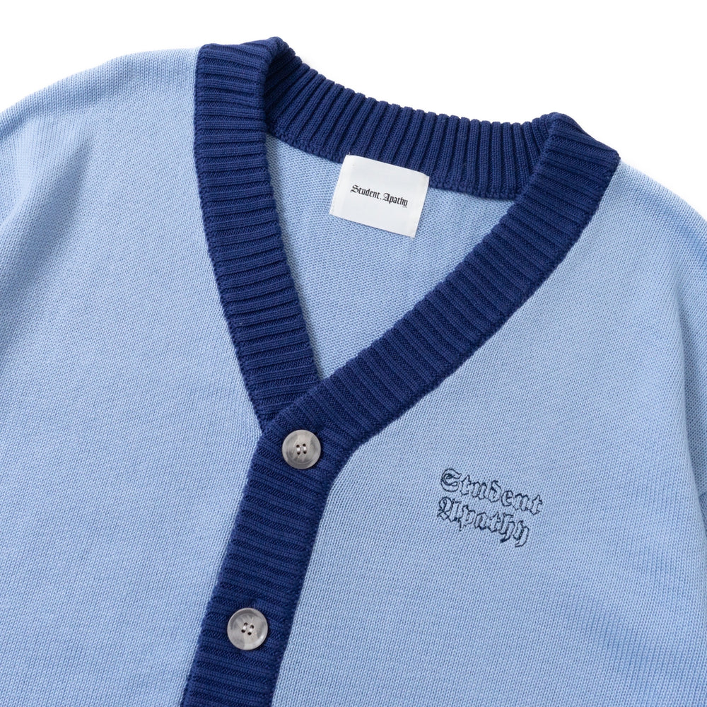 student apathy color scheme cardigan – YZ