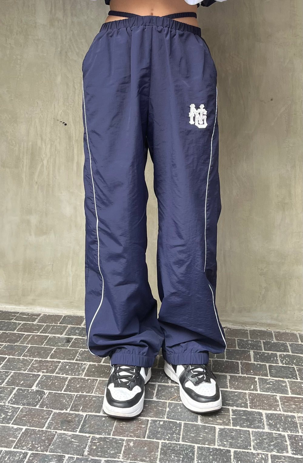 Logo Nylon Pants – YZ