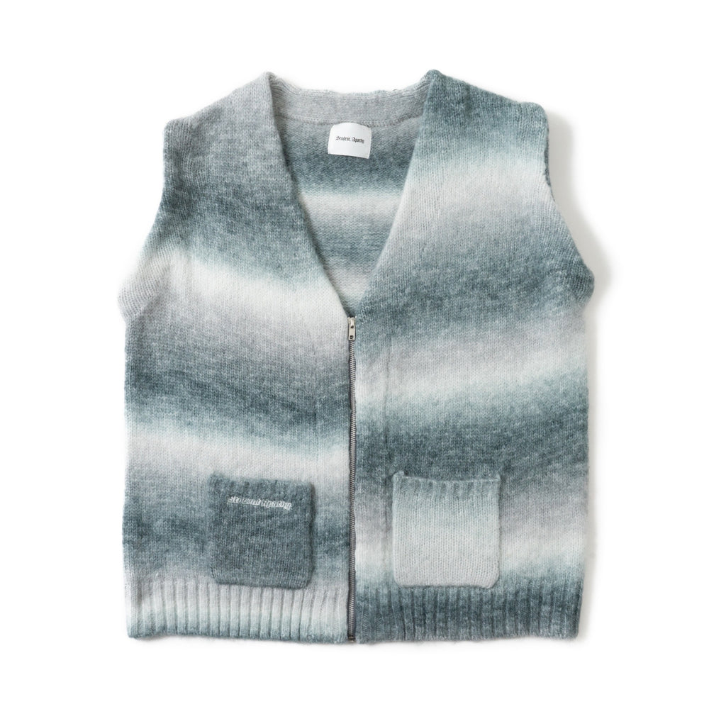 student apathy Gradation knit vest – YZ
