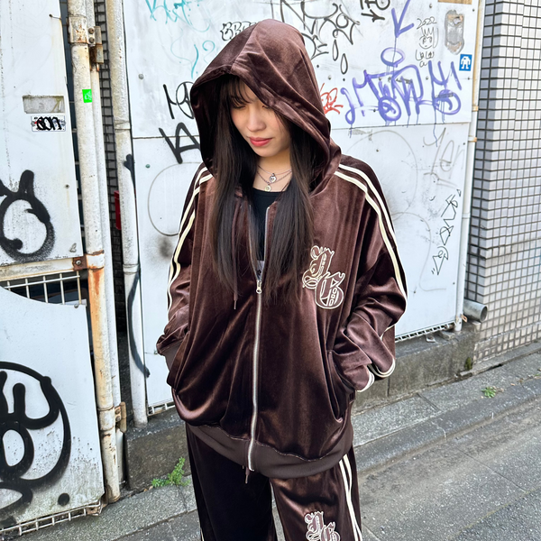 NG Zip Velor hoodie – YZ NG Zip Velor hoodie – YZ