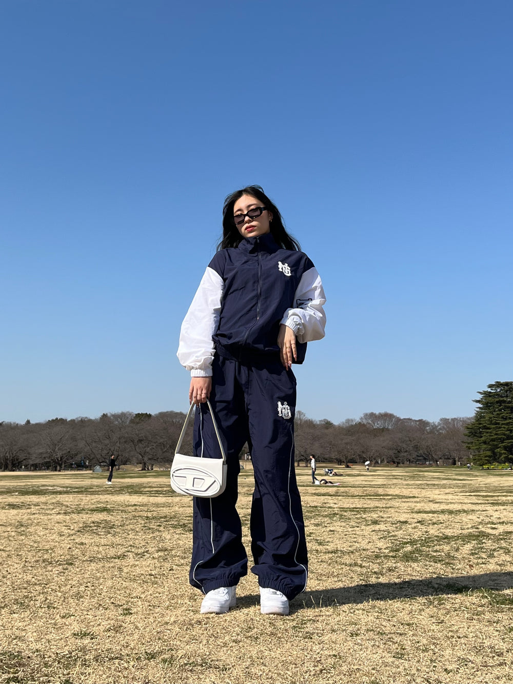 Logo Nylon Pants – YZ