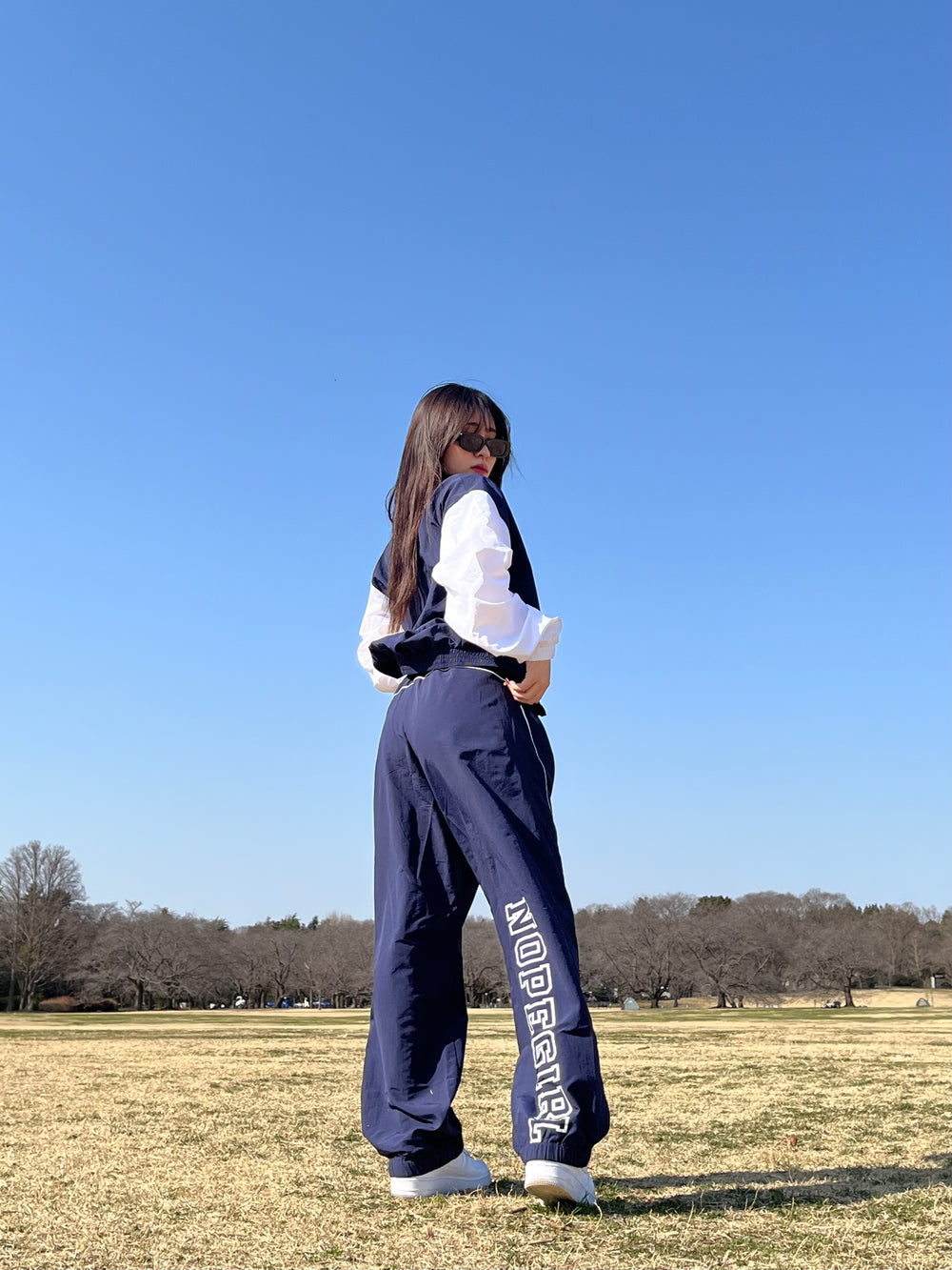 Logo Nylon Pants – YZ