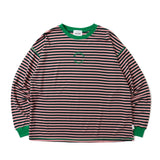 BORDER LONG SLEEVE TEE