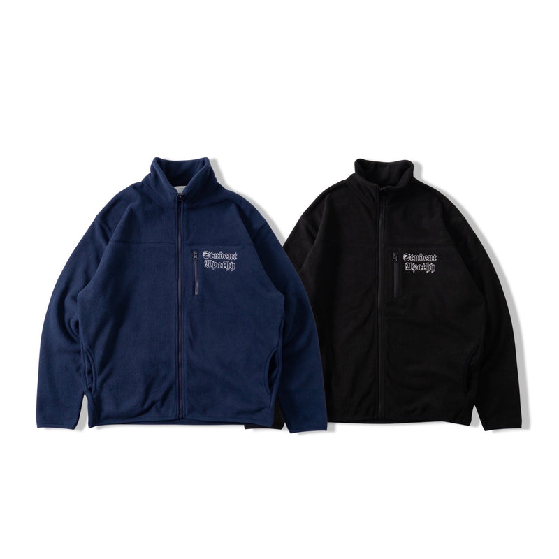 student apathy logo fleece jacket – YZ