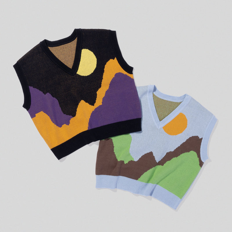 day/night landscape vest