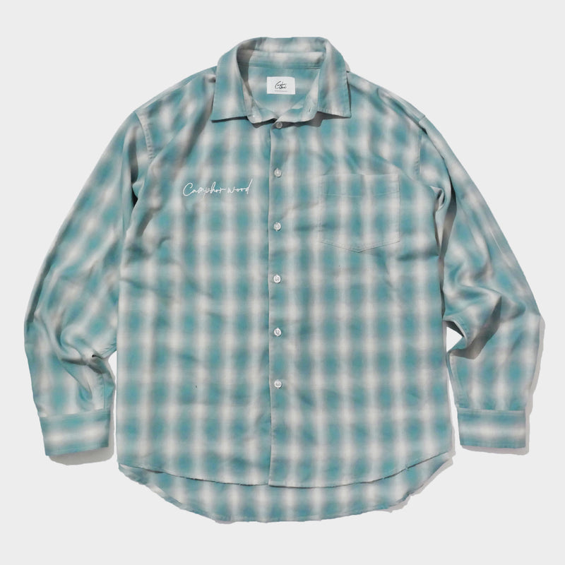 damage ombre check shirts – YZ