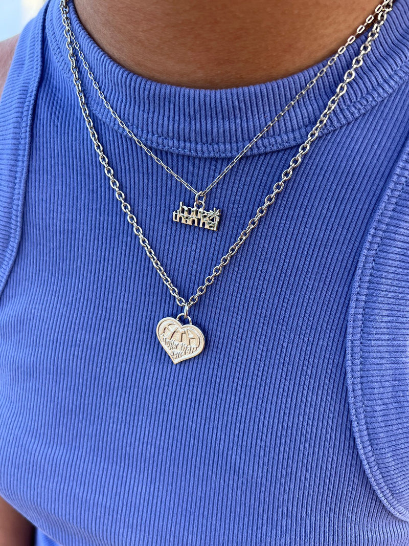 HTH heart logo necklace – YZ