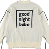 MSB×goodnight5tore“ goodnightbabe” jacquard編織