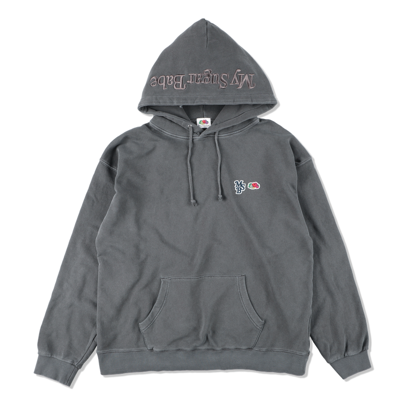 BLESS Ü BU pigment zip hoodie ブラック BLESS Ü BU pigment zip hoodie ブラック