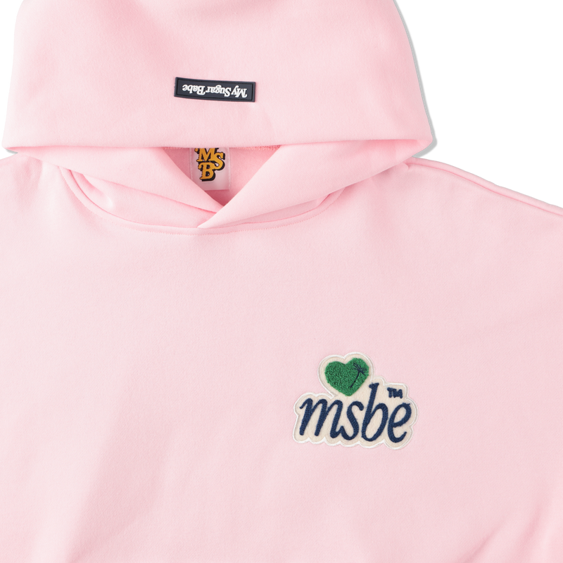 msbe heart logo wappen hoodie