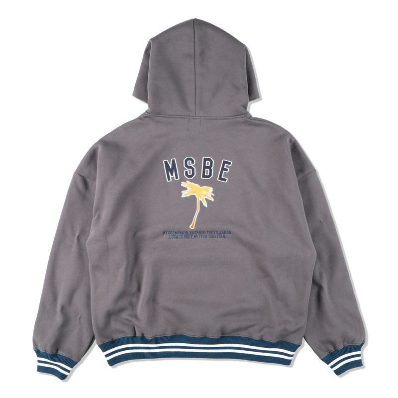 MSBE wappen ribline hoodie – YZ