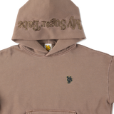 MSB  logo embroidery hoodie spring color