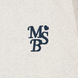 MSB chain stitch logo sweat