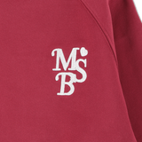 MSB chain stitch logo sweat