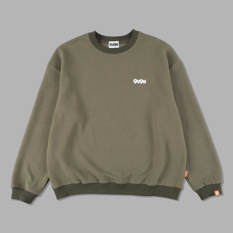 9090 スウェット トレーナー L 9090 Logo Waffle Sweat – YZ