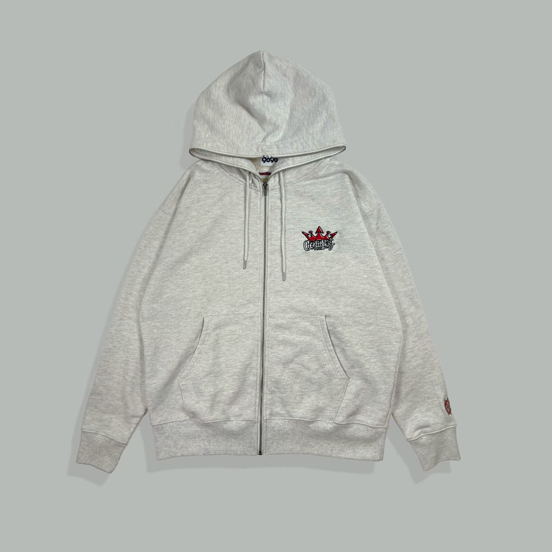 9090 × centimeter Full-zip Hoodie 杢グレー M 9090 × centimeter Full-zip Hoodie 杢グレー M
