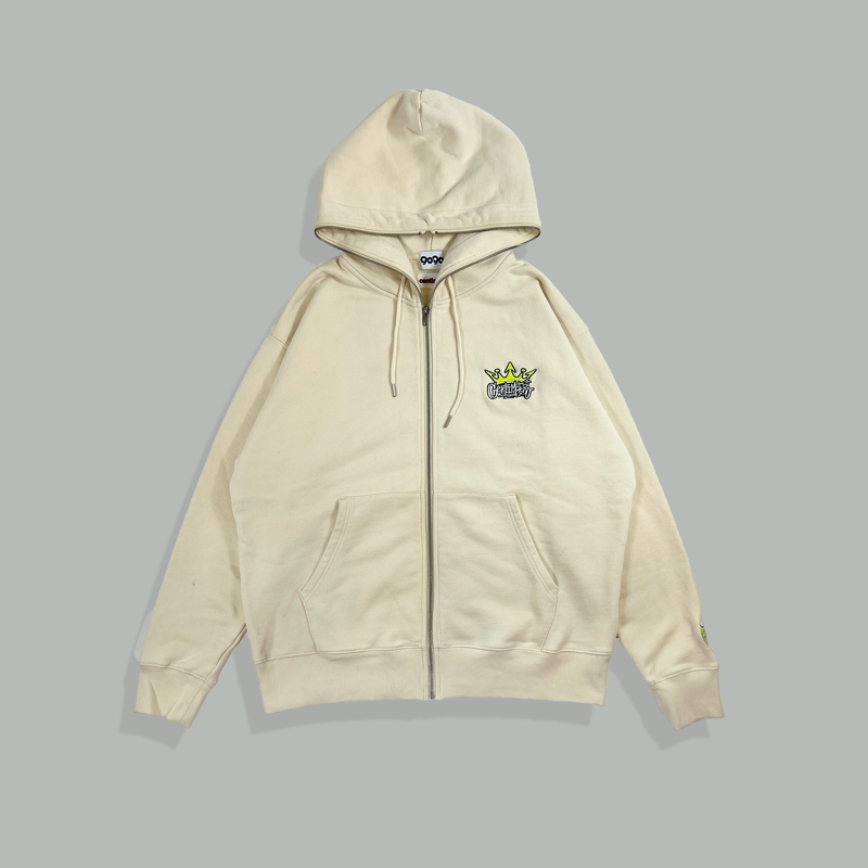 9090 × centimeter Full-zip Hoodie 杢グレー M 9090 × centimeter Full-zip Hoodie 杢グレー M