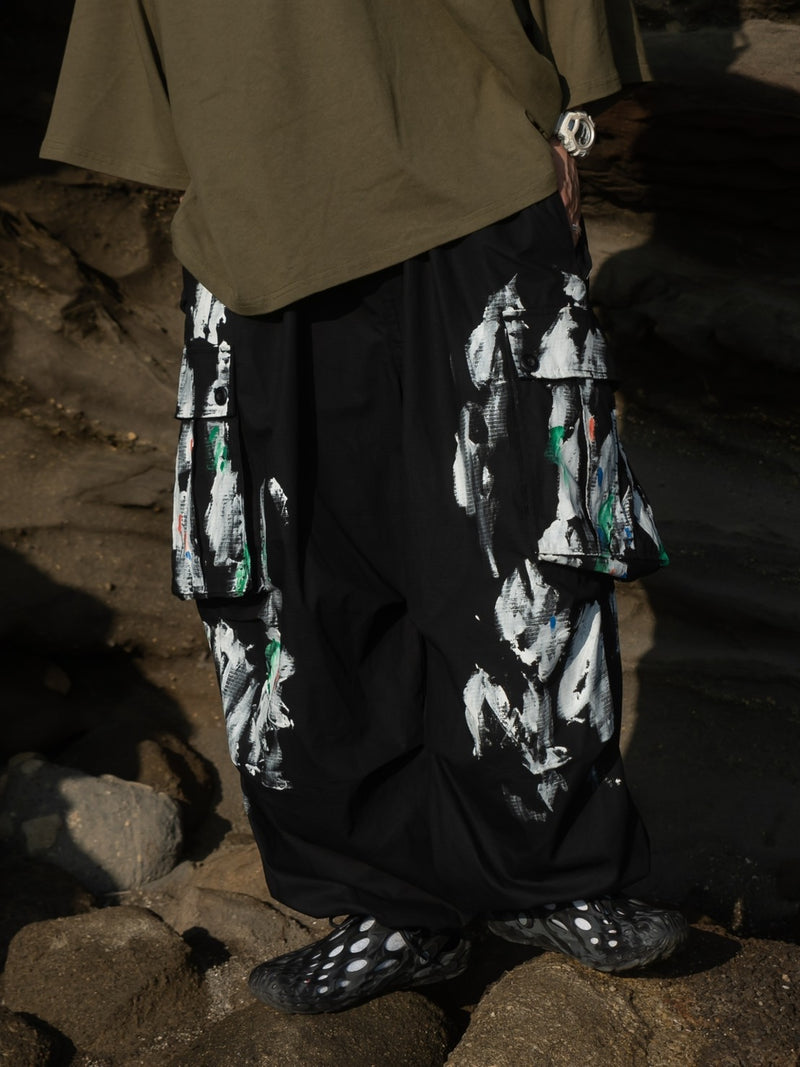 Military snow cargo paint pants 【BS0134】