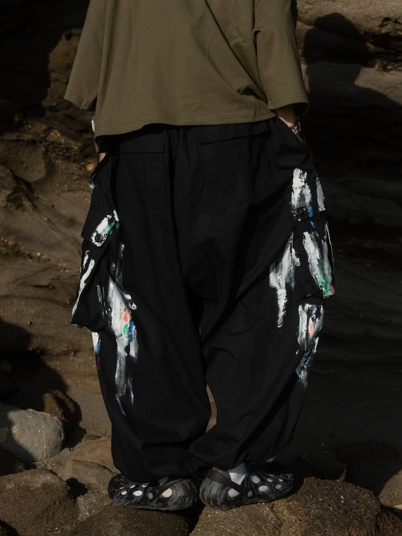 Military snow cargo paint pants 【BS0134】