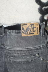 genzai Chain baggy Denim Pants