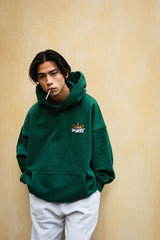 9090×younger song King Logo Hoodie