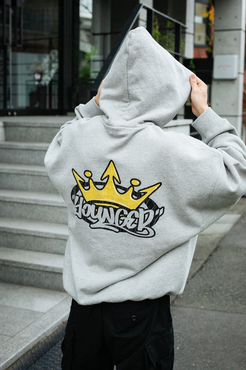 9090×younger song King Logo Hoodie – YZ