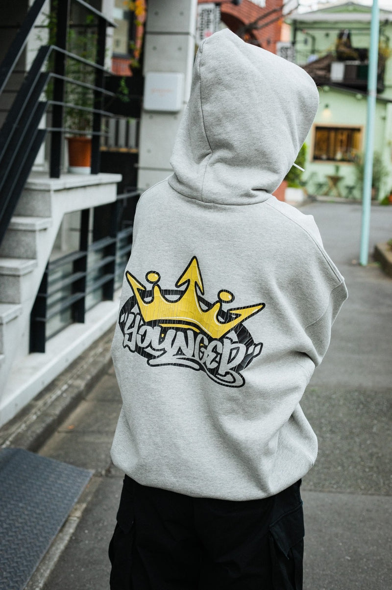 9090×younger song King Logo Hoodie – YZ