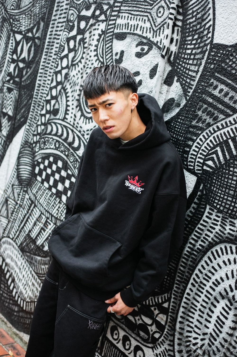 9090×younger song King Logo Hoodie – YZ