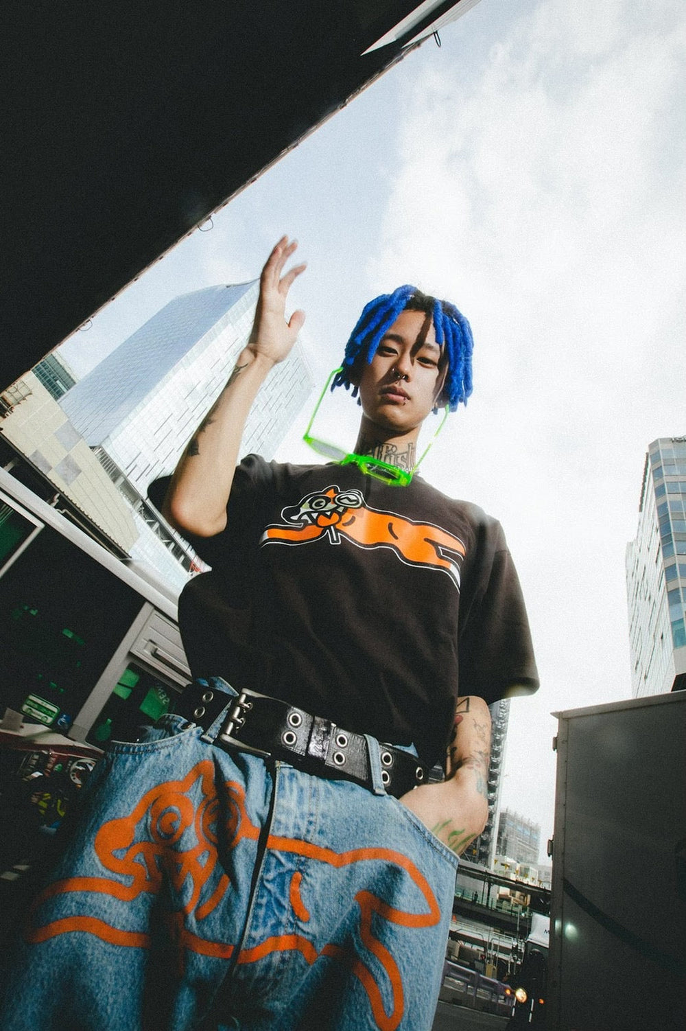 9090 × ICECREAM Denim Pants – YZ