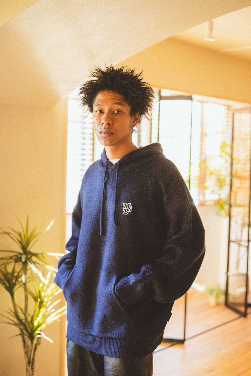 MSB knit logo hoodie – YZ