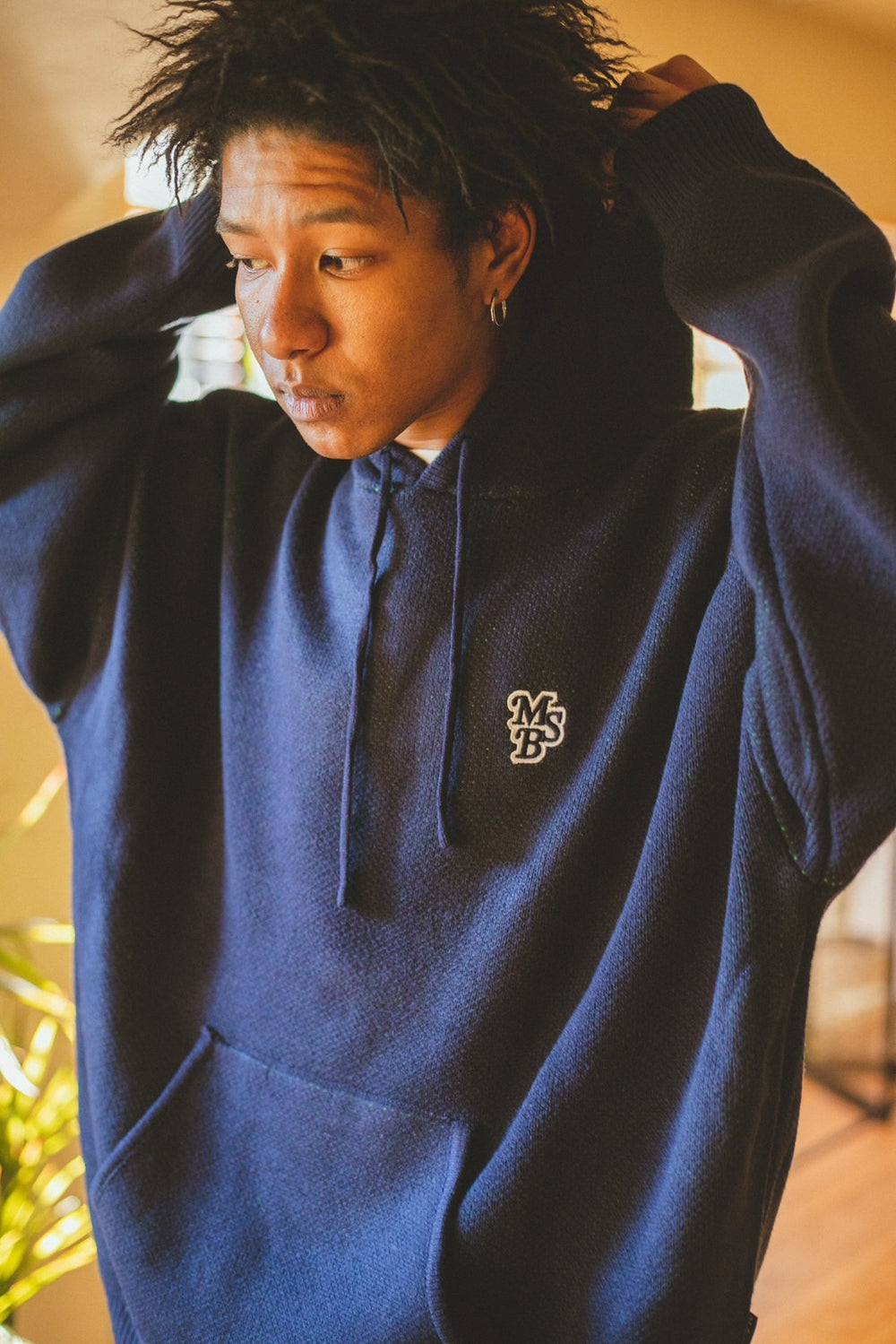 MSB knit logo hoodie – YZ