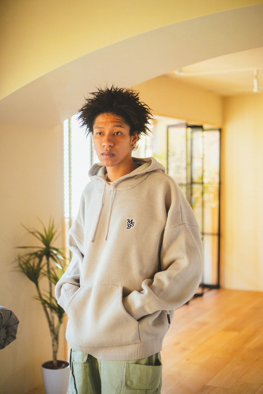 MSB knit logo hoodie – YZ