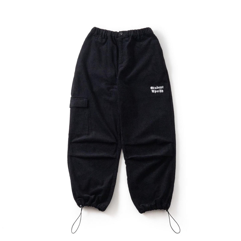 student apathy corduroy cargo pants 【SA0174】