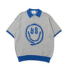 Smiley summer knit polo ［AZR-yng-0001-032］