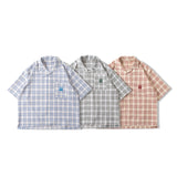 Ombre check over shirt ［AZR-yng-0001-016］