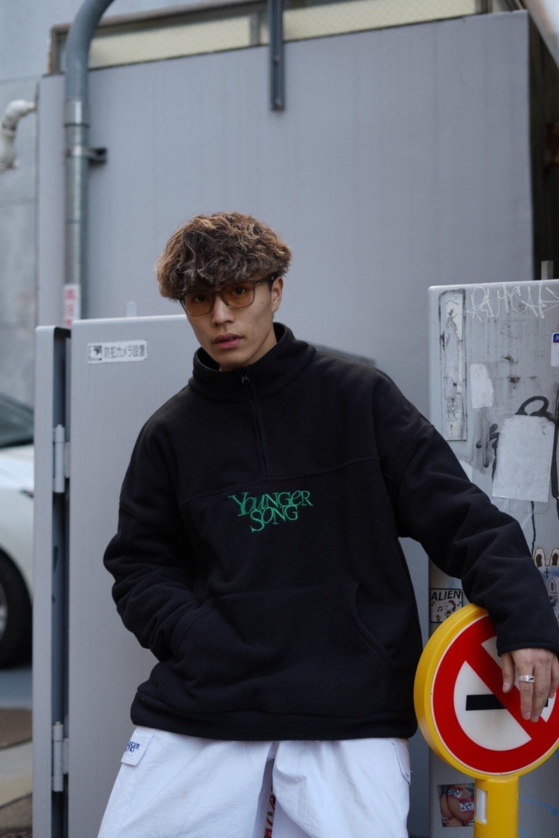 Fleece half zip pullover ［AZR-yng-0005-06］